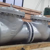 شیر یکطرفه فولادی 12 اینچ کلاس 150 wcb